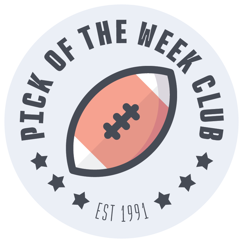 Pick of the Week Club Football Logo